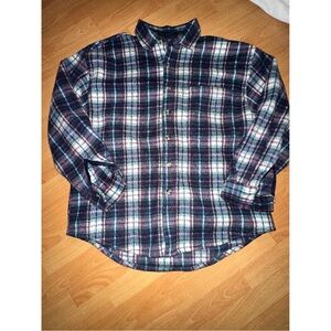 Blueprint Plaid Poly Fleece Shirt